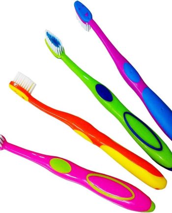 12 pcs Smile Face Junior Child Toothbrush